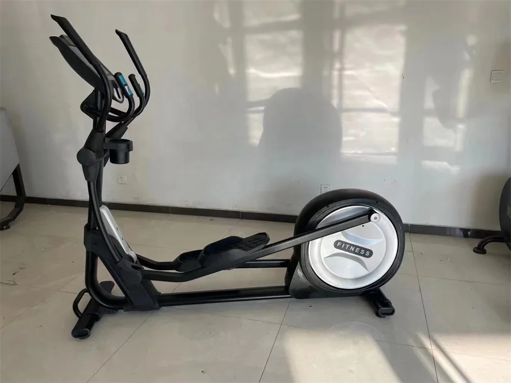 Professional Commercial Elliptical Machine Plug-in Electric Folding Magnetic Resistance Elliptical Cross Trainer