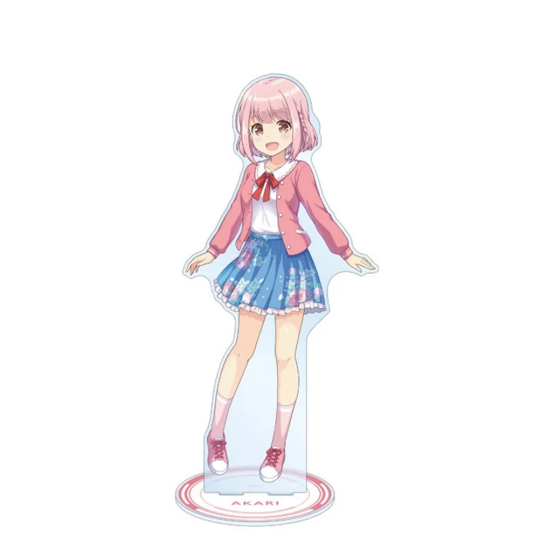 Game Re Fresh Acrylic Stand Aria Luna Chloe Stella Jade Nova Rhea Vivi Model Figure Cosplay Plate Holder Topper keychain Gifts