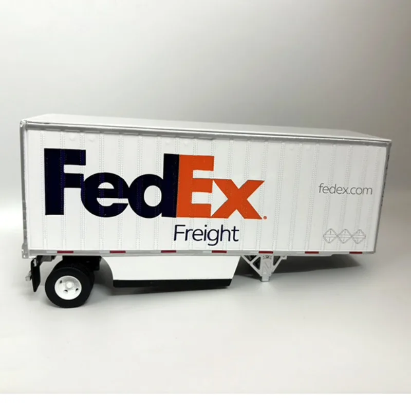Alloy 1:50 Scale Simulation of FedEx Container Freight Truck Transport Trailer Container Truck Model Set
