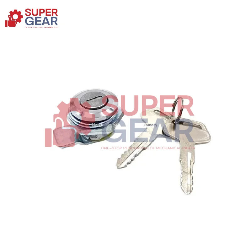 For Komatsu PC130 PC200 PC210 PC220 PC240 PC360-7 Edge door lock toolbox lock cylinder excavator accessories