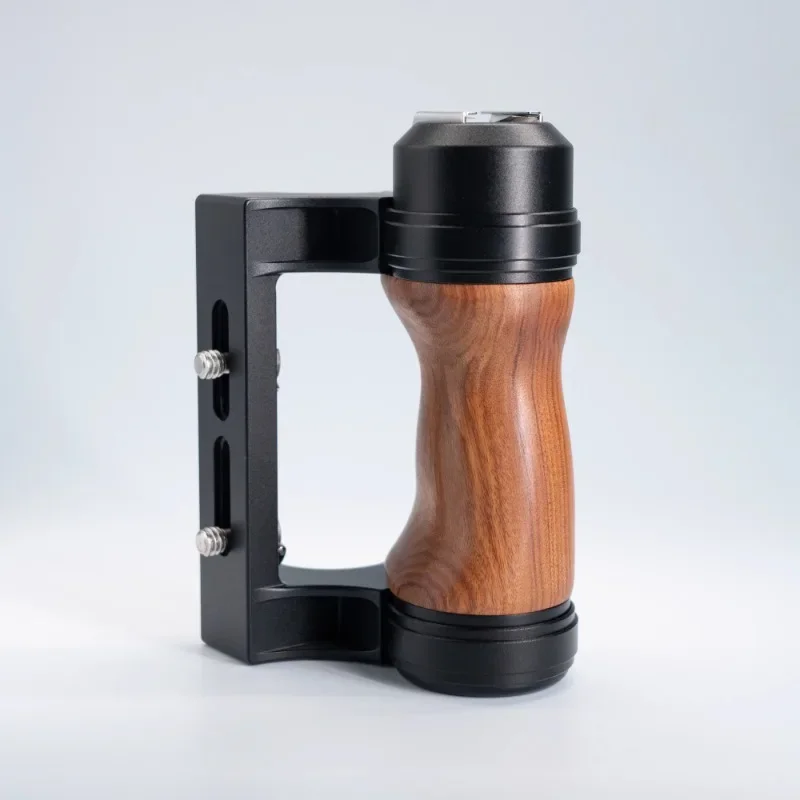 High-end solid wood universal side handle for Sony Fuji Canon Nikon SLR rabbit cage