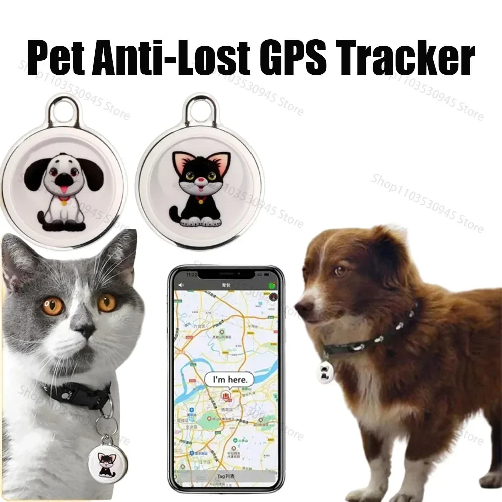 Global GPS Tracker for Cats Dogs For Android IOS,Pet GPS Location Tracker with CollarWaterproof Long Distance Unlimited Range