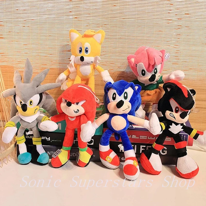 Super sonic Mouse Plush Doll New Film Super Sonic Shadow Anime Cartoon Talsnak Hedgehog Doll Toy Doll Kids Birthday Gift - view 4