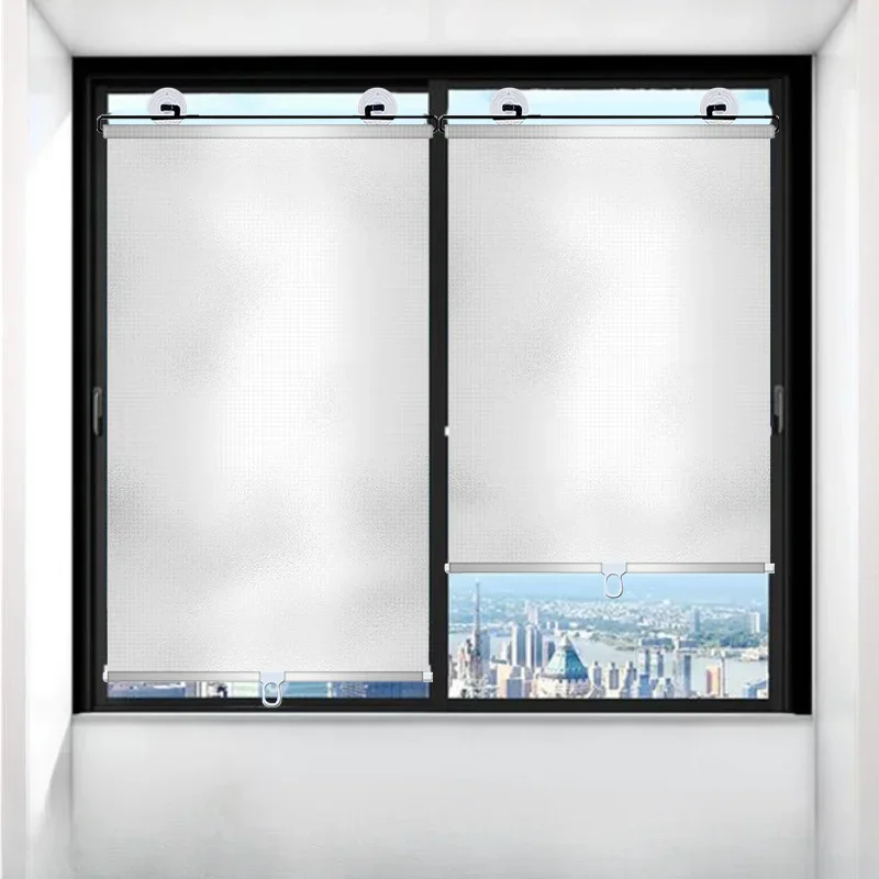 Home Office Curtains Side Window Parasol Retractable Curtain Anti-ultraviolet Cup Roller Blinds for Cars Windscreen Sunshade