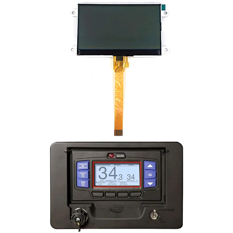 

For CARRIER TRANSICOLD X2 X3 2500 X4 7300/7500 Vector 8500/ 8600 APX models LCD