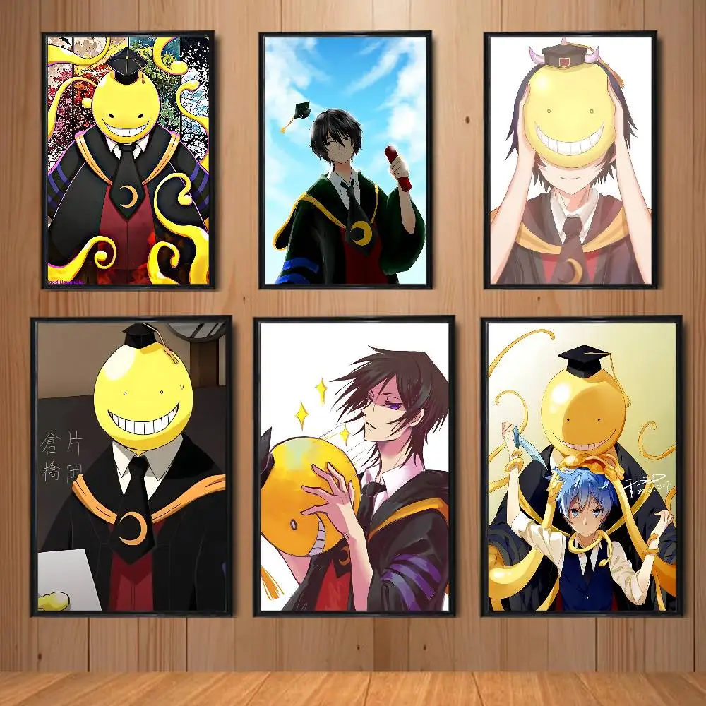 

Classroom K-Korosensei Assassination Wall Art Anime Canvas Painting Poster For Living Room Decoration Picture Home Decor