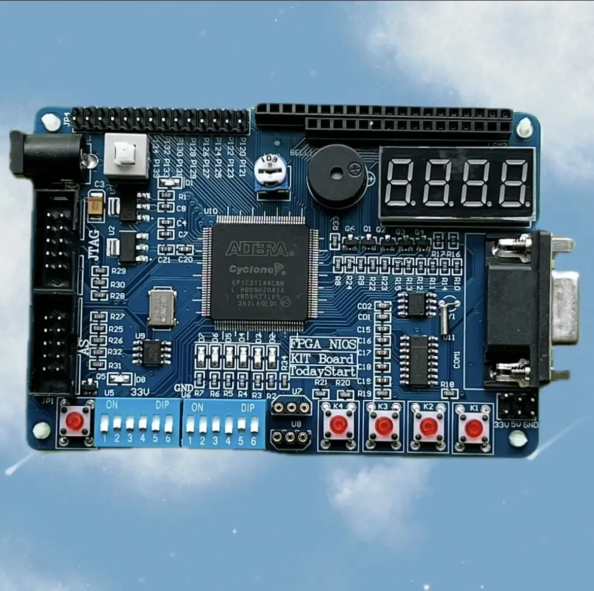 Altera FPGA development board with Altera video tutorial learning EP1C3T144 experiment EP1C3T144C8N Cyclone I 291 LABs 104 EPC3