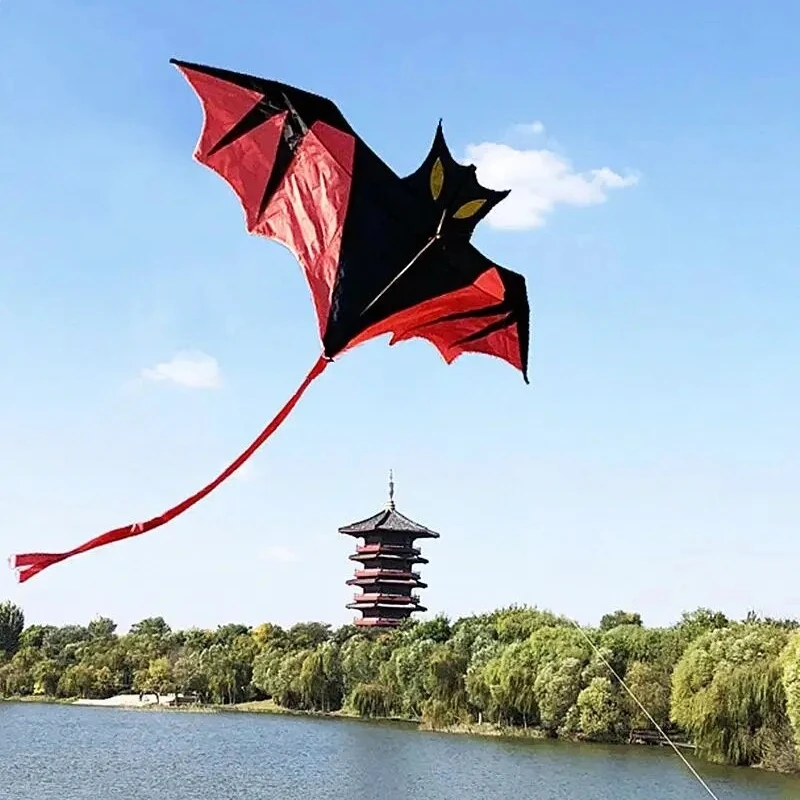 3D draak vlieger voor kinderen vlieger nylon speelgoed vlieg vliegers string vliegen buitenspeelgoed Power kite wind vliegers speelgoed sport buitenspel kind