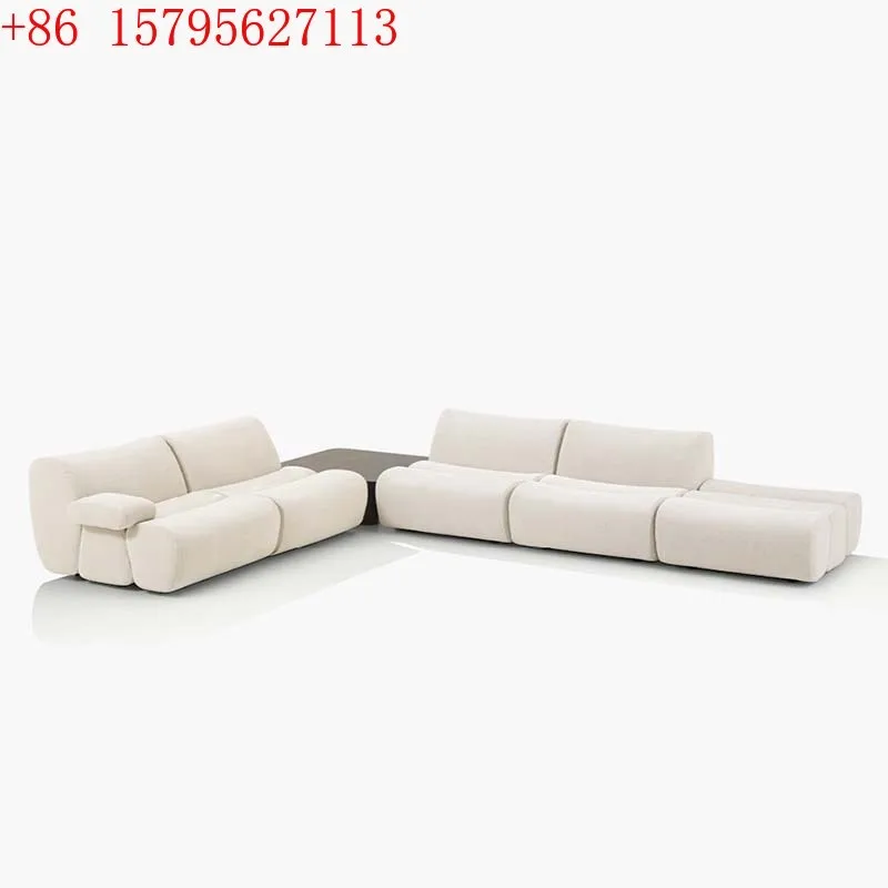 

Большой тканевый бамбуковый диван для гостиной, комбинация многоместных угловых диванов