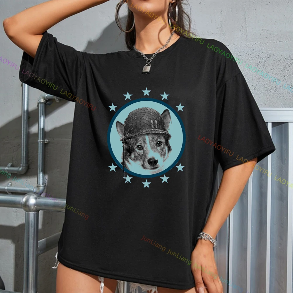 CCCP Rusia Laika The Space Dog Graphic Tees Men Clothing Super Rocke Men\'s T-shirts Mens Clothes Women\'s T-shirt Vintage Y2k