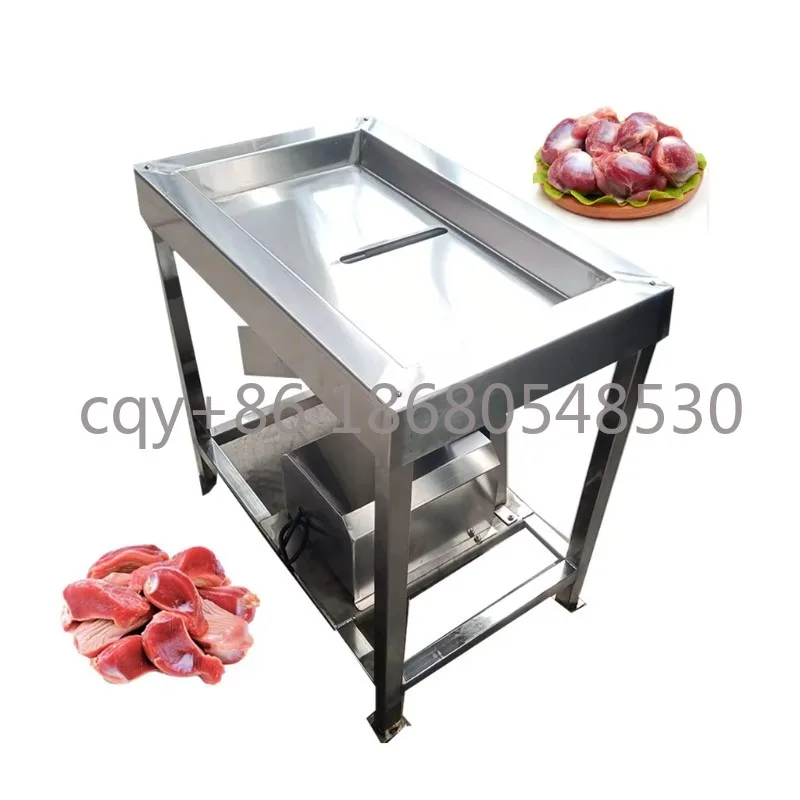 

IU Poultry Chicken Slaughter Equipment Gizzard Peeling Cleaning Machine Chicken Gizzard Peeler HJ-TSSB03