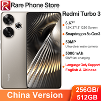 Xiaomi Redmi Turbo 3 5G 256GB/512GB Snapdragon 8s Gen 3 50MP+20MP Camera 6.67 inch Display 90W 5000mAh Battery