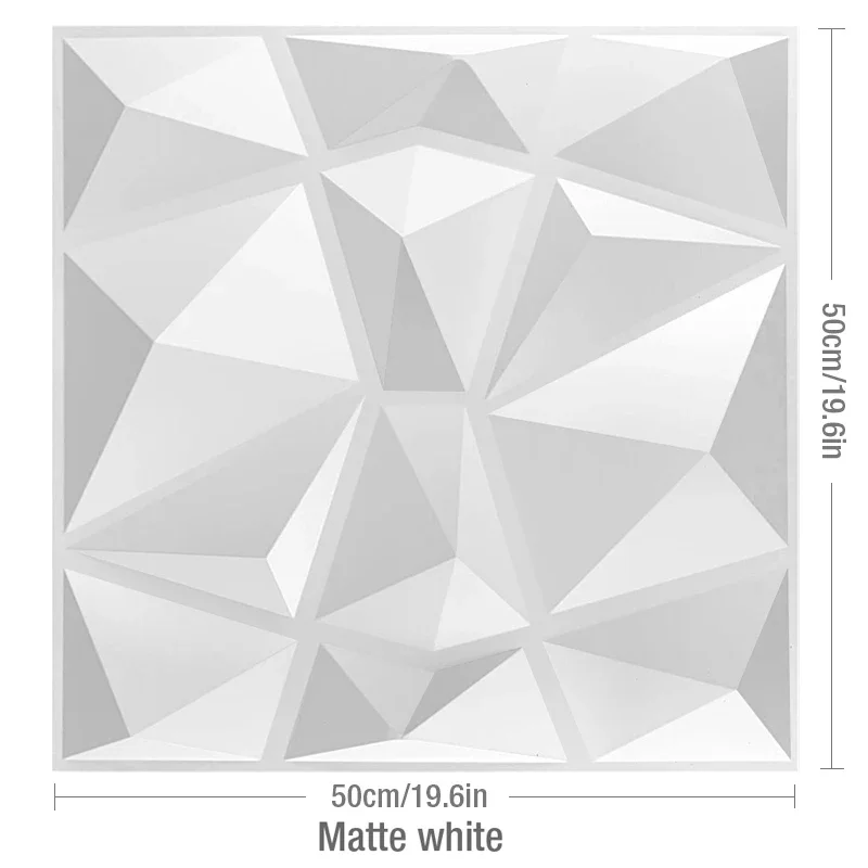 Variant: C-Matte white-12pcs