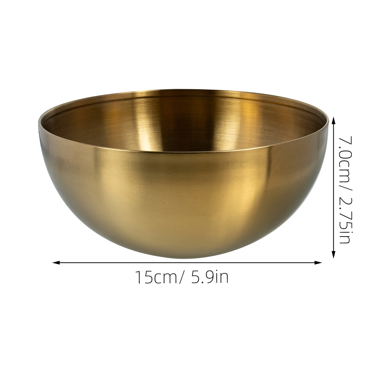 Multi function Fruit Bowl Stainless Steel Salad Mixing Container Kitchen Gadget Snack Storage Korean Rice Bowl Ramen Container