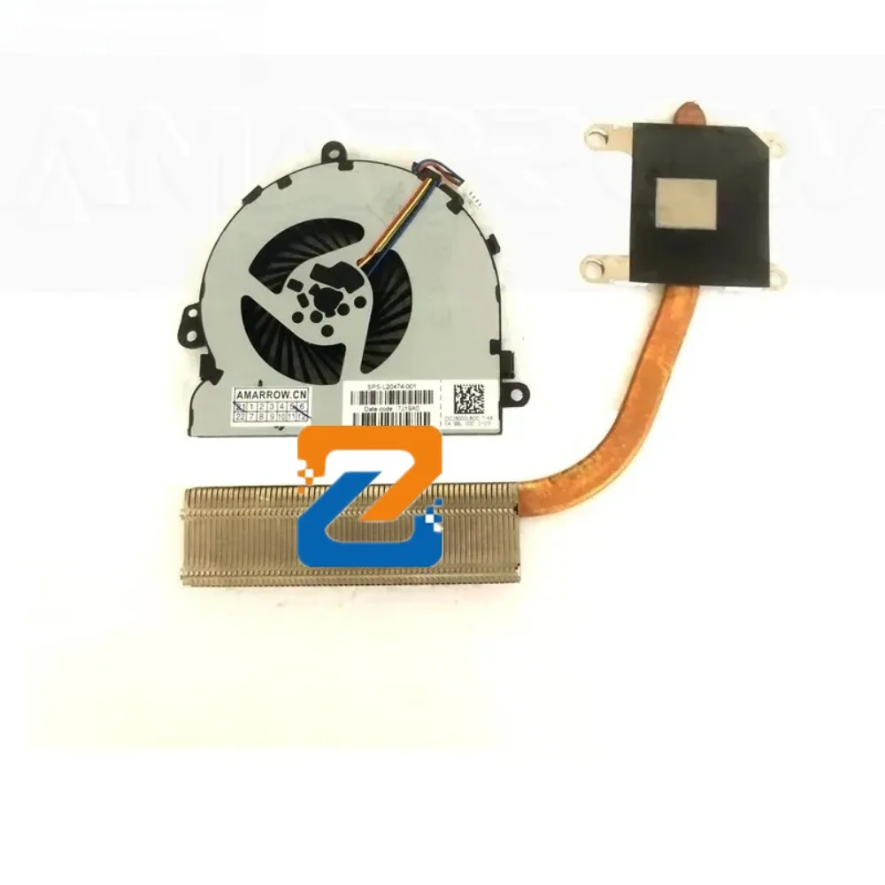 Laptop CPU Cooling Fan for HP 15-DA 15-DB 250 G7 255 G7 TPN-C135 TPN-C136 Heatsink L20491-001 L20473-001 L20474-001 L20470-001