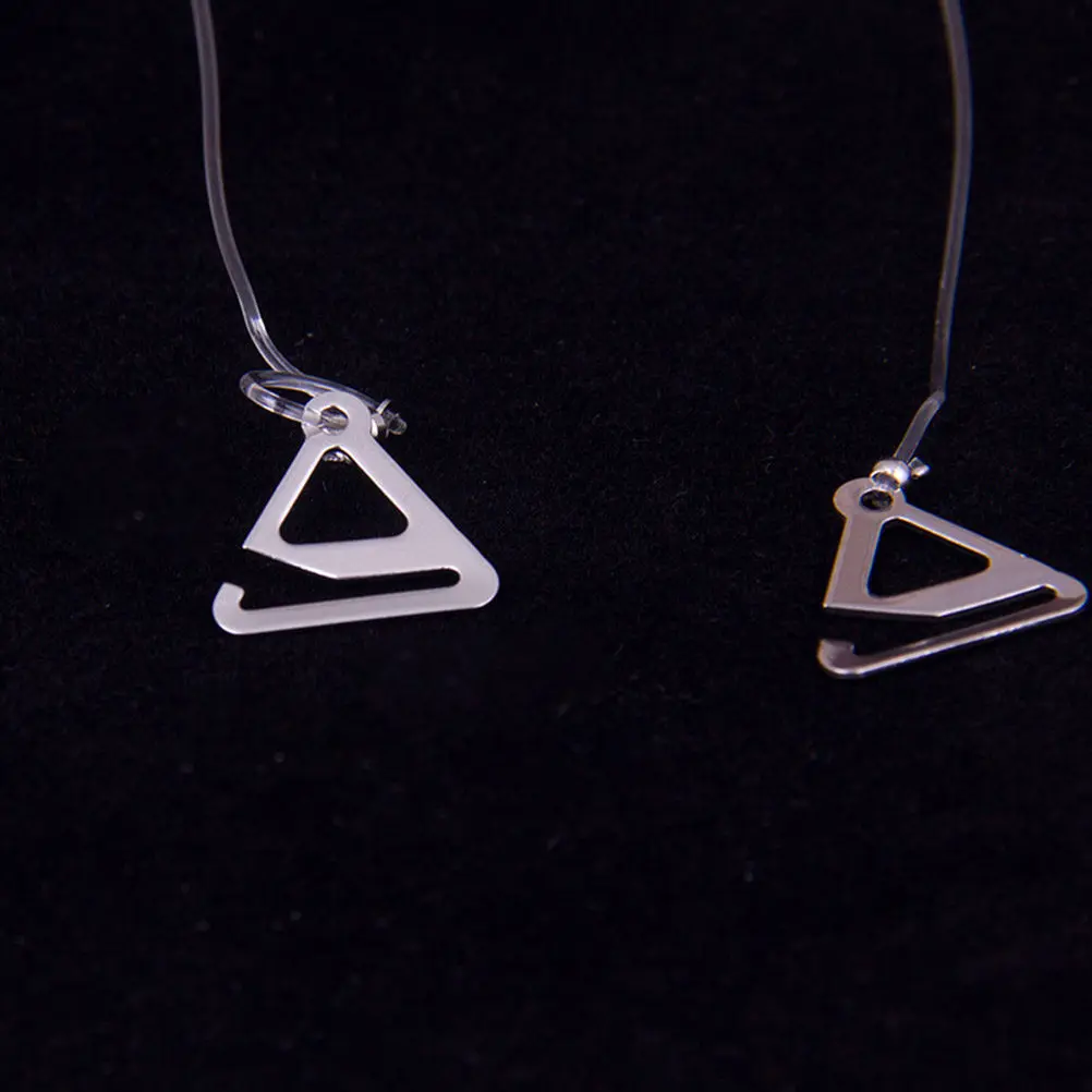 2Pairs Invisible Adjustable Bra Straps Elastic Removable Convertible Racerback Supports Larger Bust Comfort Women Accessories