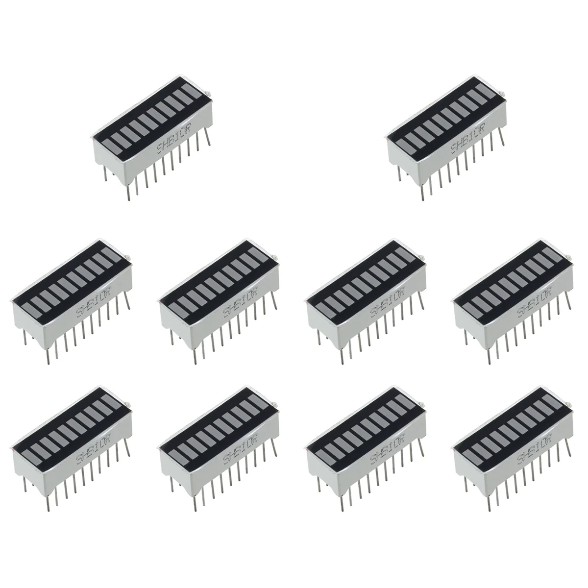 A74E-10X 10 세그먼트 빨간색 LED 막대 그래프 디스플레이