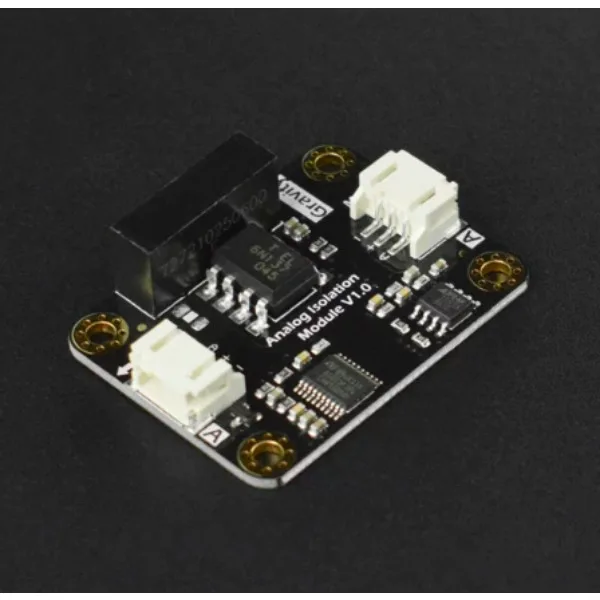 Analog Optocoupler Isolation Module 5V 1W Onboard Isolated Power for PH Water Quality Low Frequency Signal