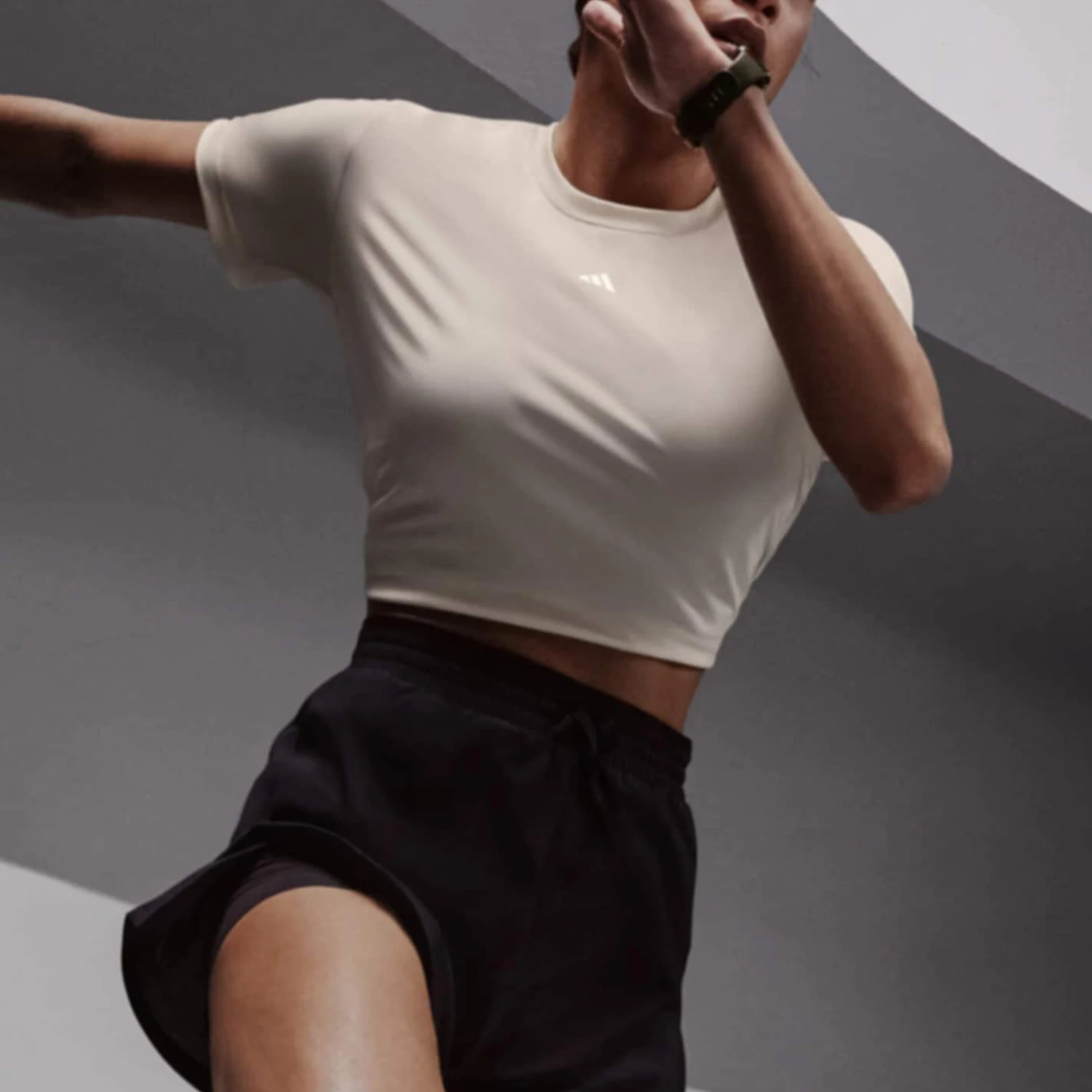 

Adidas genuine W PWR T Women's Training Fitness Short-Sleeve T-Shirt IN6209