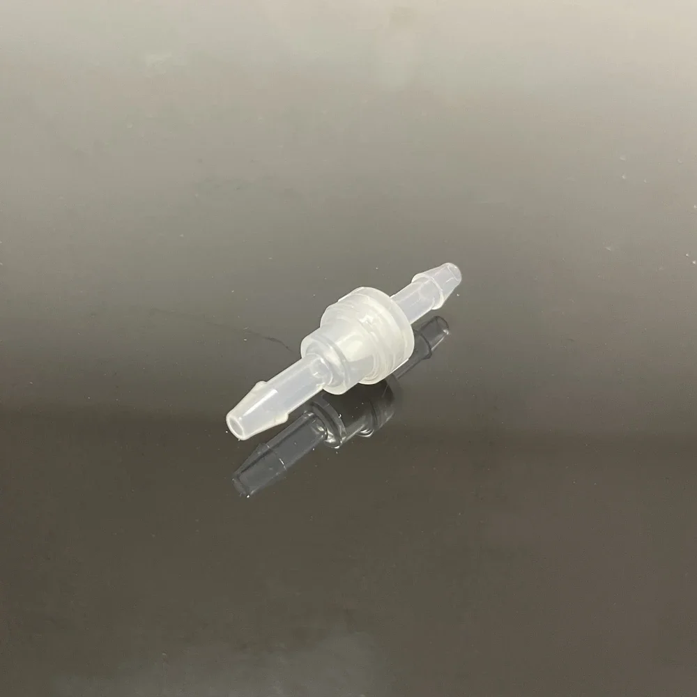 Valvole di ritegno unidirezionali a becco d'anatra spinato in plastica PP chimica da 10 pezzi