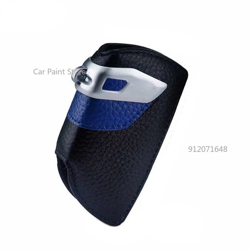 Leather Key Case Cover Keychain For BMW G30 F30 F48 F20 F15 F16 1 2 3 4 5 6 7 Series X1 X3 X4 X5 X6 G30 Z4 For M Performance