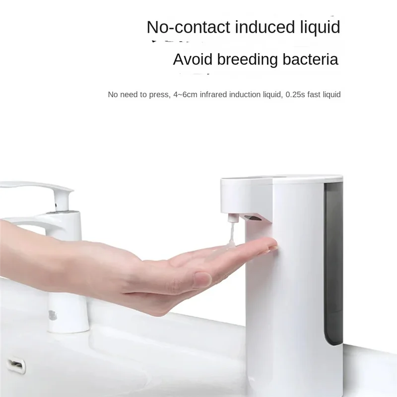 ABNO-Fully Automatic Induction Soap Dispenser Kitchen Soap Dispenser Bathroom Intelligent Soap Dispenser