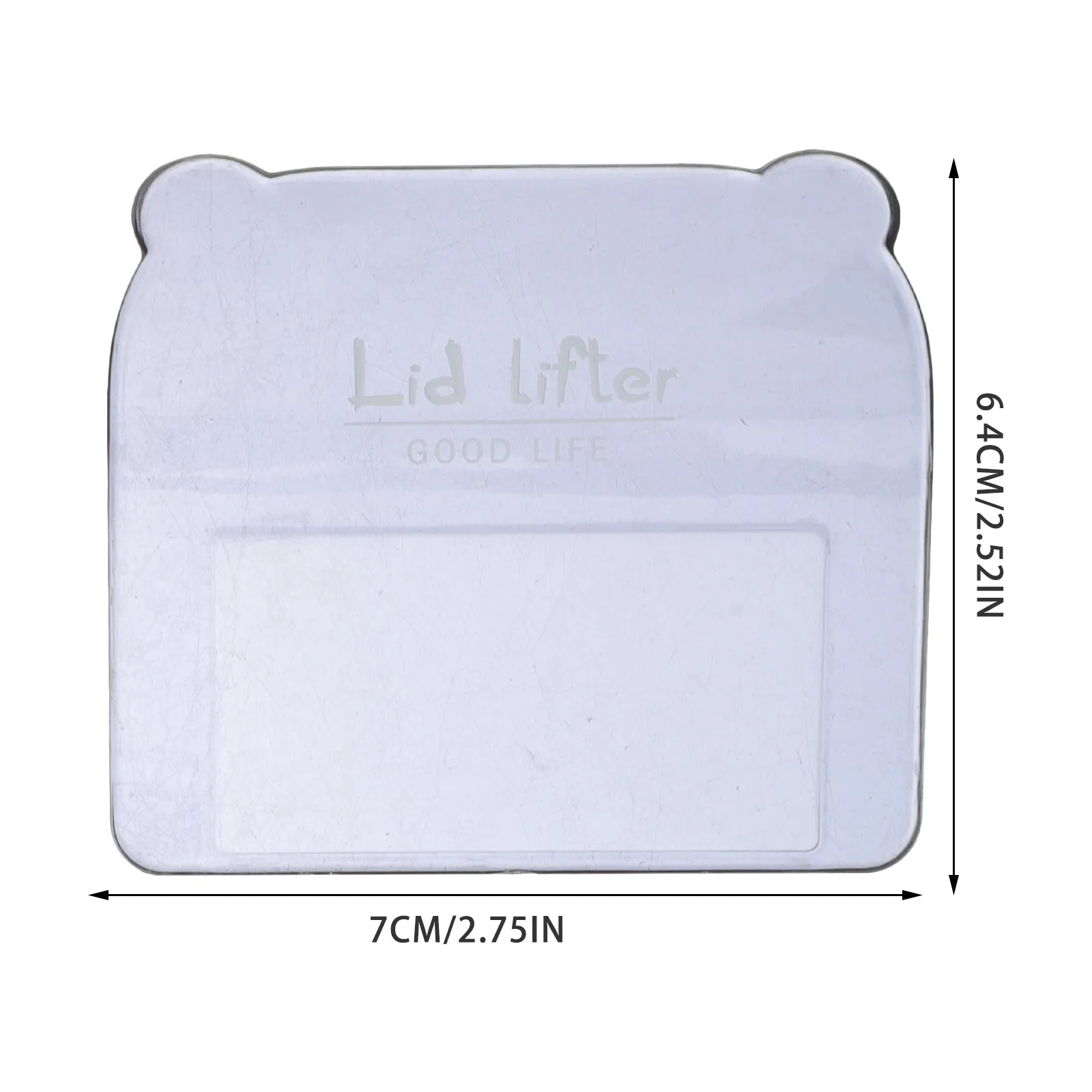 3Pcs Adhesive Toilet Seat Lifter Convenient Hands-Free Lid Opening Tool Safe Hygienic Bathroom Essential Cute Sticky Toilet Lid