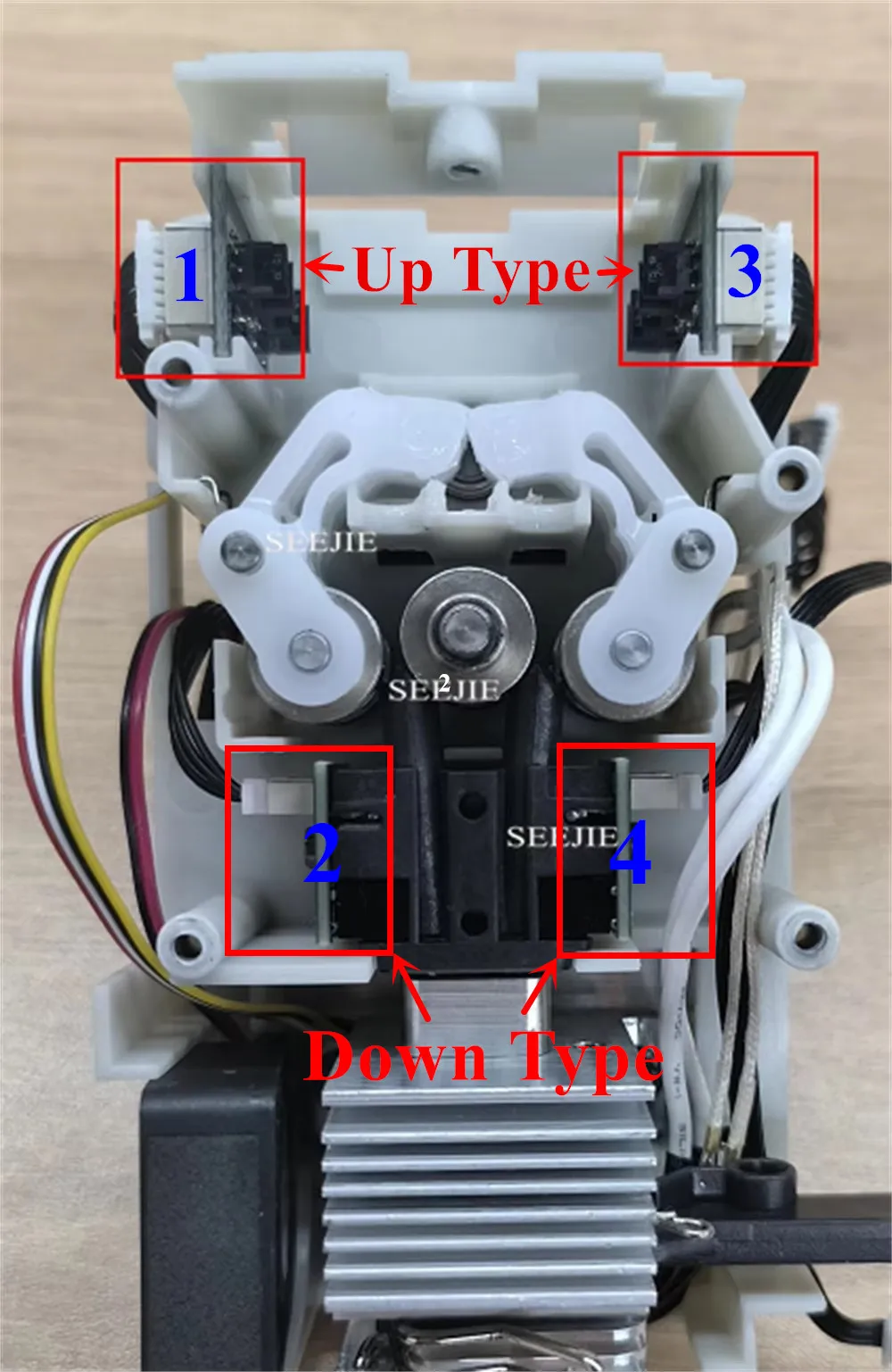 Original ANYCUBIC Kobra X Serie Filament-Erkennungsmodul / Materialbruch-Erkennung - 3D-Drucker-Teile – Detail 1