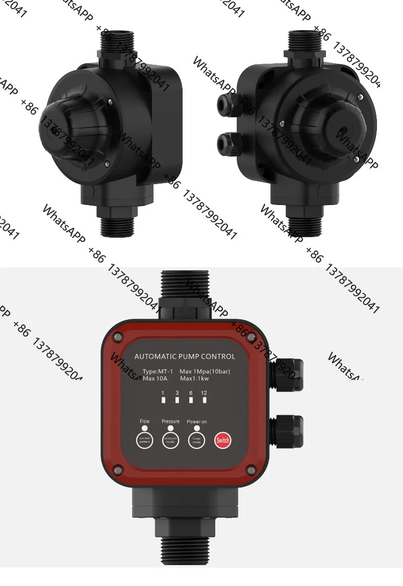Automatic Pressure Controller Booster Pump Auto Start‑Stop Flow Switch Water Shortage Protector For Water Pump