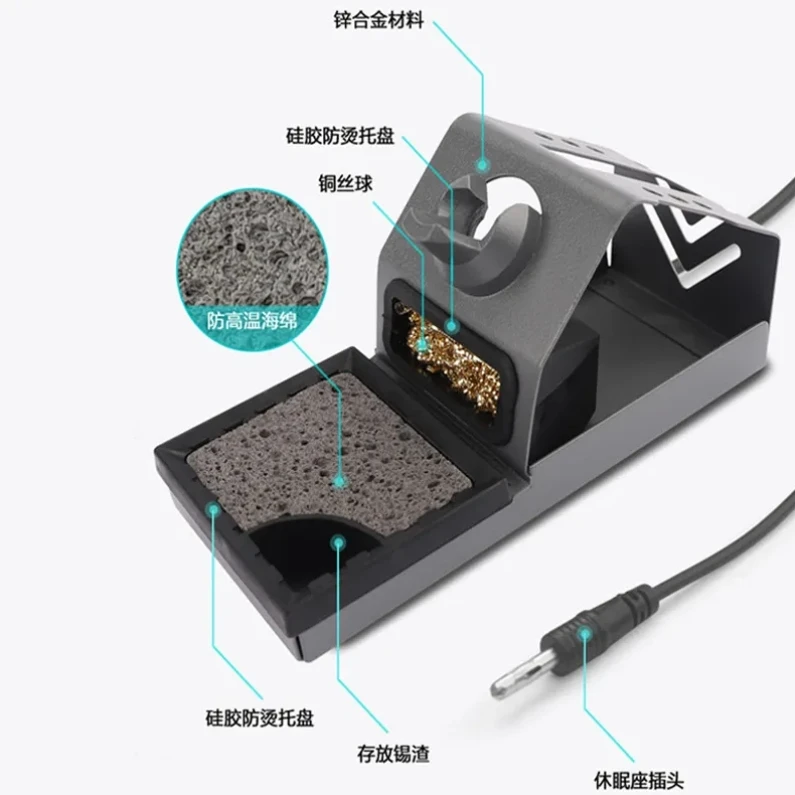OSS T12-X Plus Mini Electronic Soldering Station Iron Solder Platform for Phone BGA Rework Station Tools Intelligent Temperature