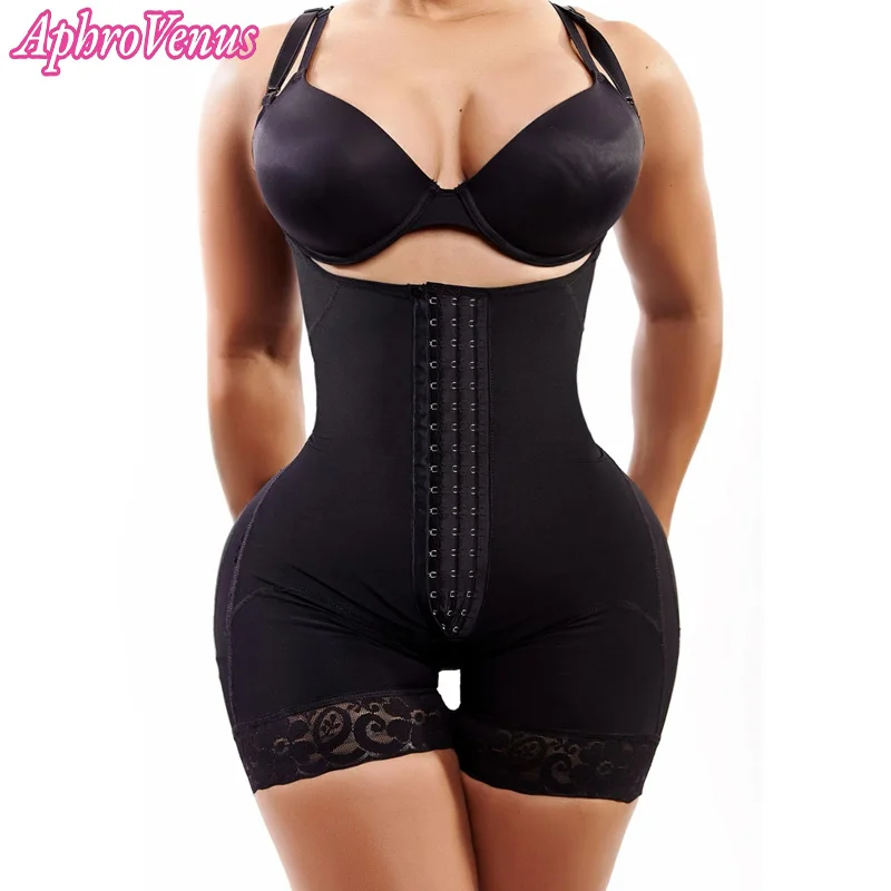 High Compression Body Shapewear Corrective Girdles for Women Tummy Control Post Liposuction BBL Slimming Shorts Fajas Colombiana