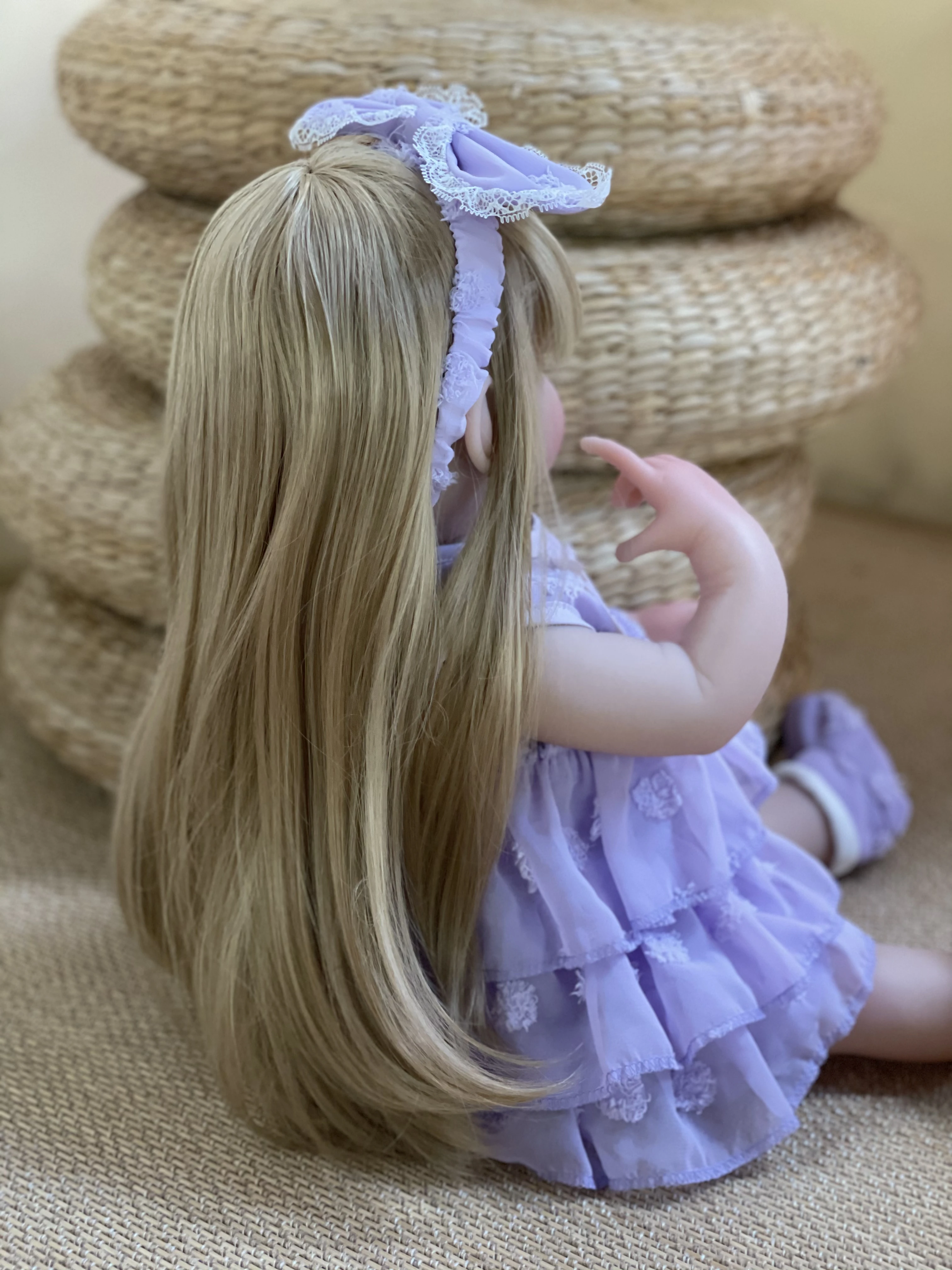 비닐 소녀 베티 다시 태어난 아기 인형, 3D 페인트 전신 비닐, 신생아 아기 인형 장난감, 어린이 선물, 22 인치