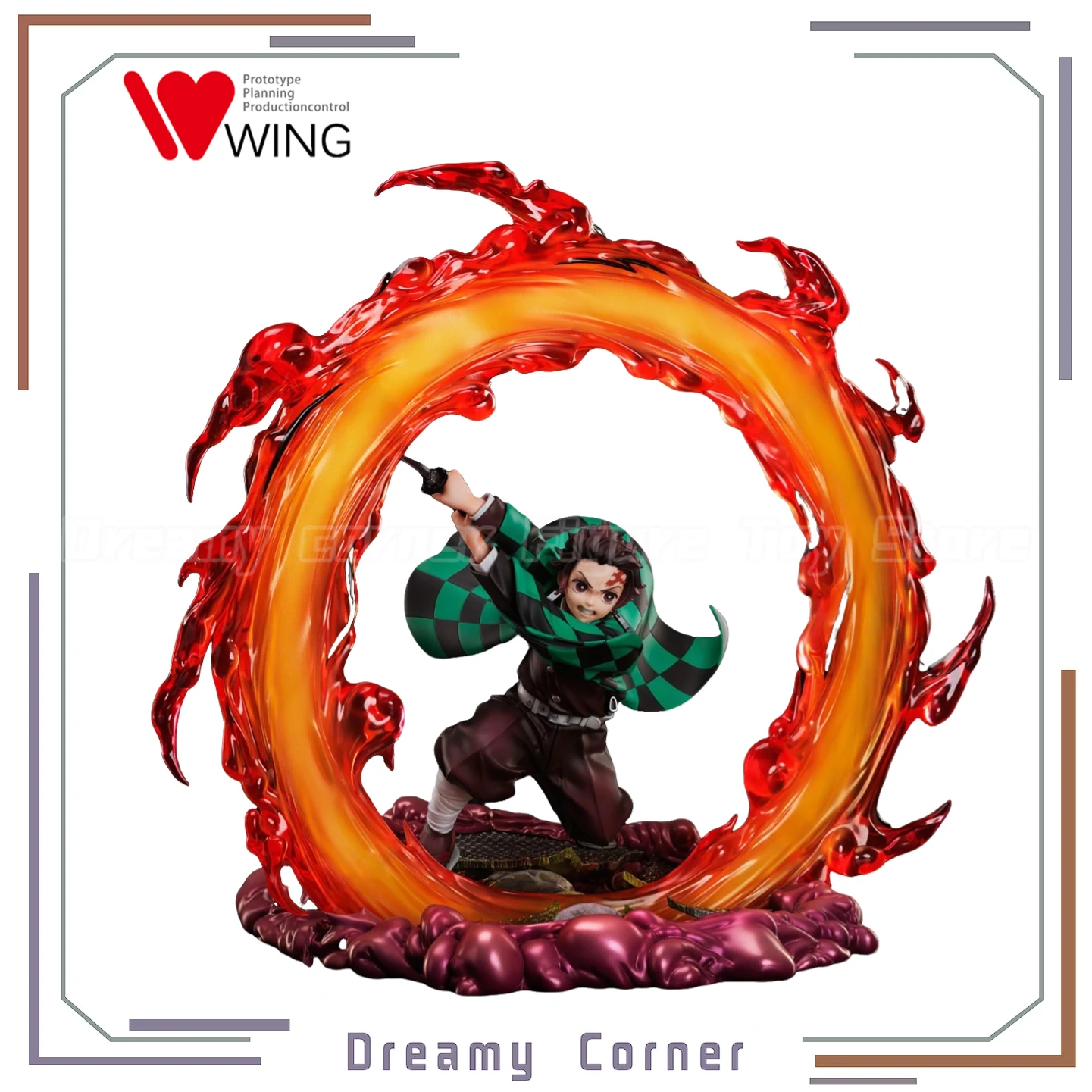 

【In Stock】WING ANIPLEX+ Demon Slayer: Mugen Train Kamado Tanjirou 1/8 Scale Anime Figure