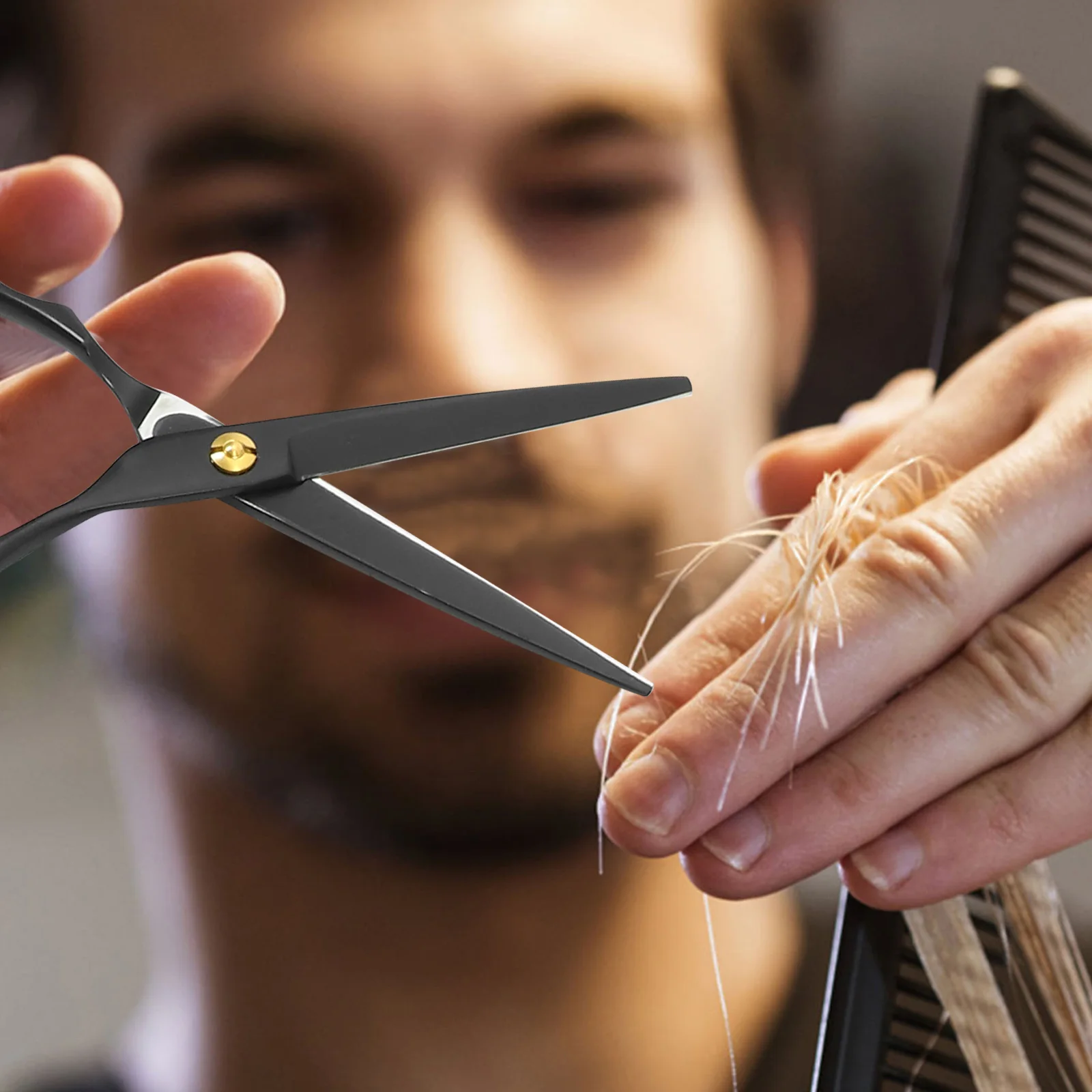 

1 комплект, набор ножниц для стрижки волос, профессиональные парикмахерские инструменты из нержавеющей стали, парикмахерские филировочные ножницы, комплект для укладки волос