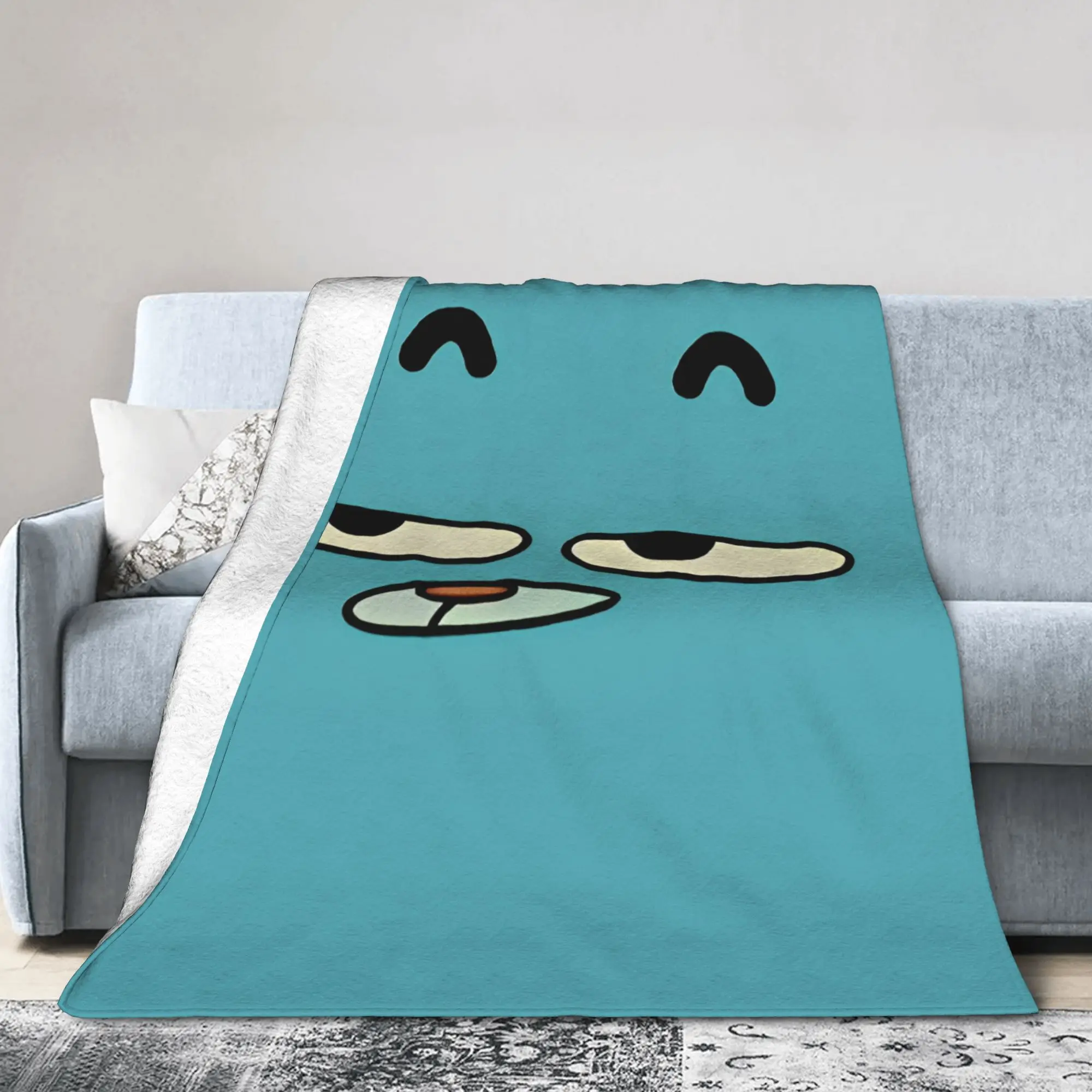 Gumballs Gum Ball Watterson Amazing Cartoon Blankets Flannel Throw Blankets Home Couch Decoration Soft Warm Bedsprea,