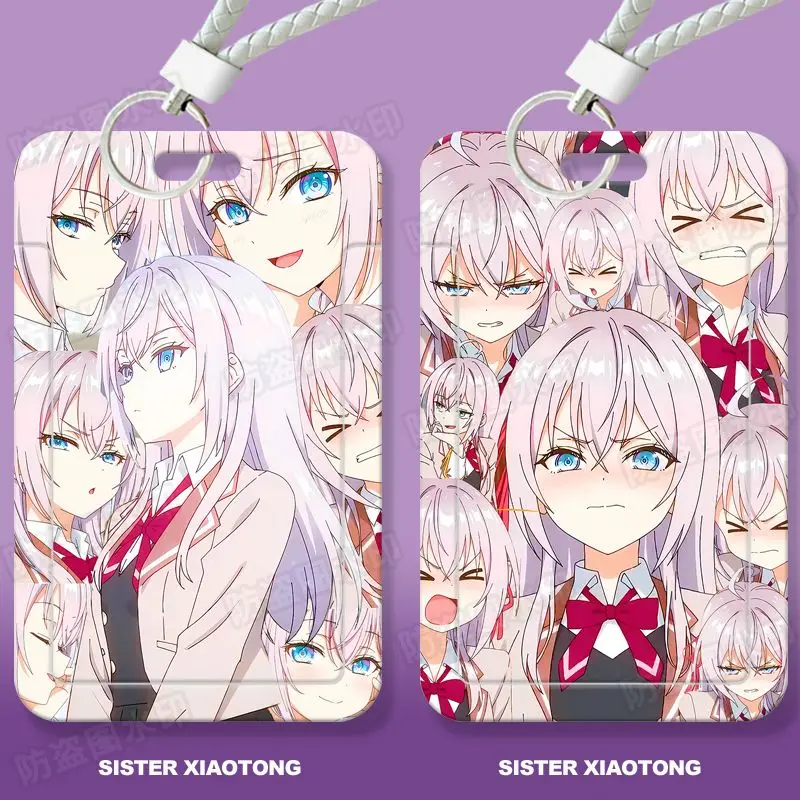 Alisa Card Sleeve Ayano-Kimishima Alya Sometimes Hides Her Feelings In Russian Student Bus Card Card Sleeve Toys Girls