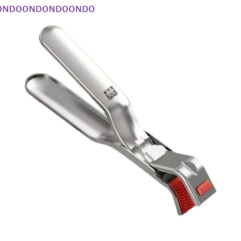 One-Hand Operation Labor Saving Tool for Removing Hot Dishes from Oven And Stainless Steel Anti-Scald Bowl Gripper for Kitchen