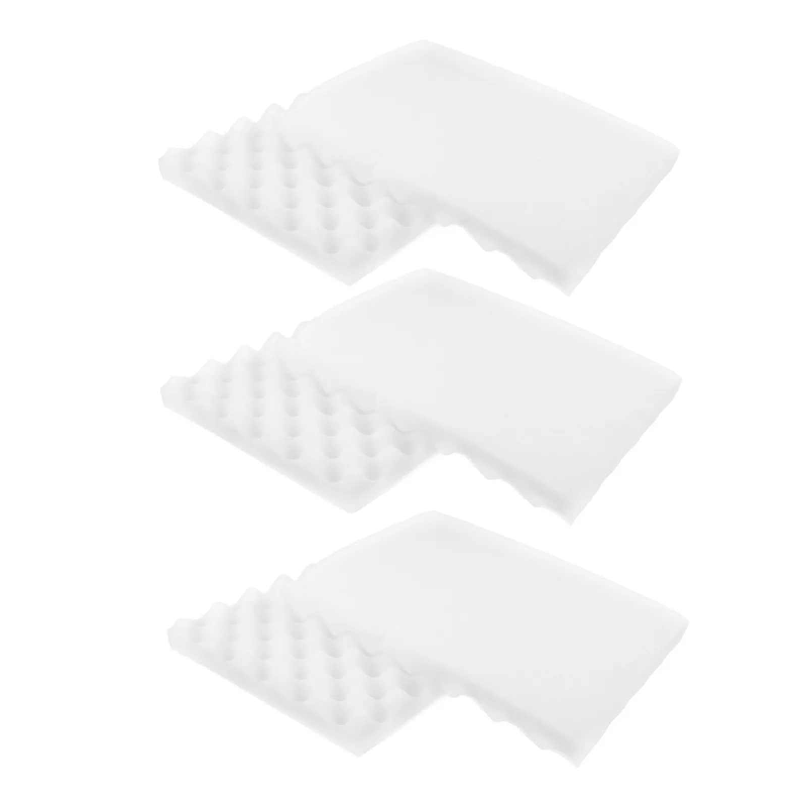 6Pcs Fondant Drying Sponge Pad Wave Shape Reusable Sponge Board for Edible Flowers Sugarcraft Modeling Cake Decorating Baking