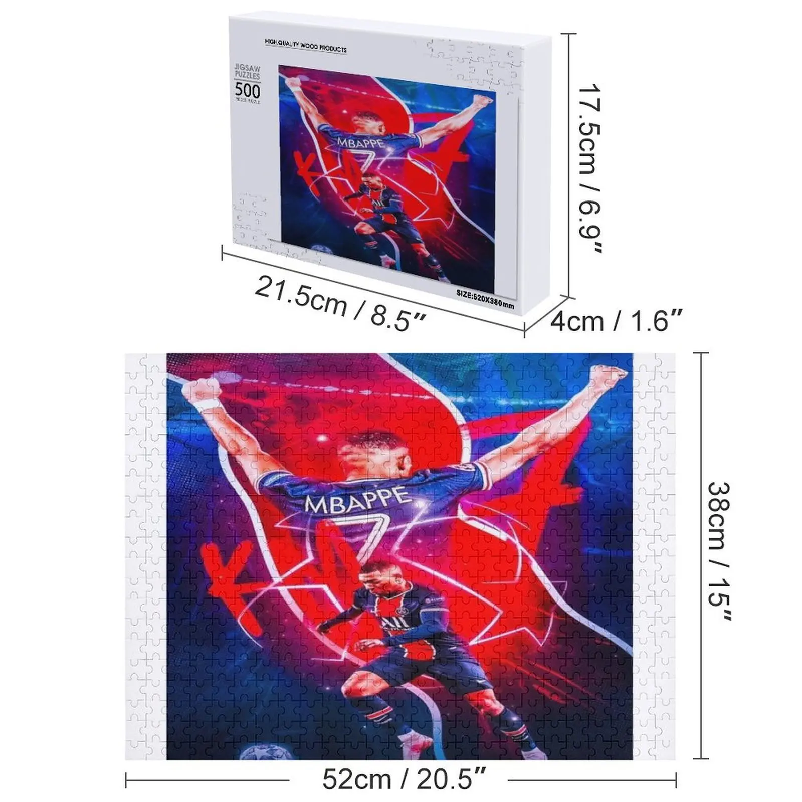 Buon gioco di puzzle km7 Puzzle con nome personalizzato in legno personalizzato per bambini