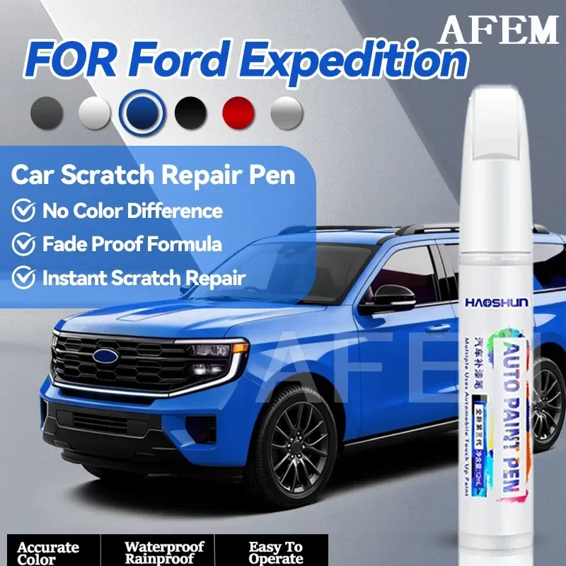 Specialized Automobiles Car Paint Repair Pen For 1996-2025 Ford Expedition Paint Scratch Repair Accessories Black UM Silver JS W