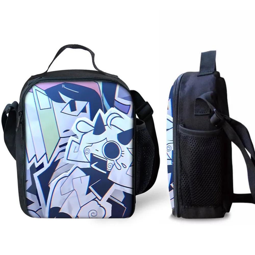 Fundamentele Papieren Educatie Schoudertas Kinderen Anime Crossbody Tas Miss Circle Kinderen Cartoon Lunchtas Student Creatieve Geschenken