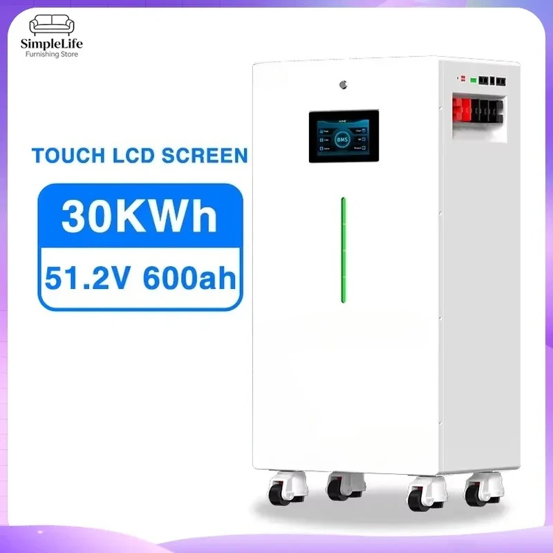 15kW 16kW Solar Battery System 40kWh Lithium Ion Energy Storage for Home Off Grid PV Panel Inverter Kit High Capacity Power