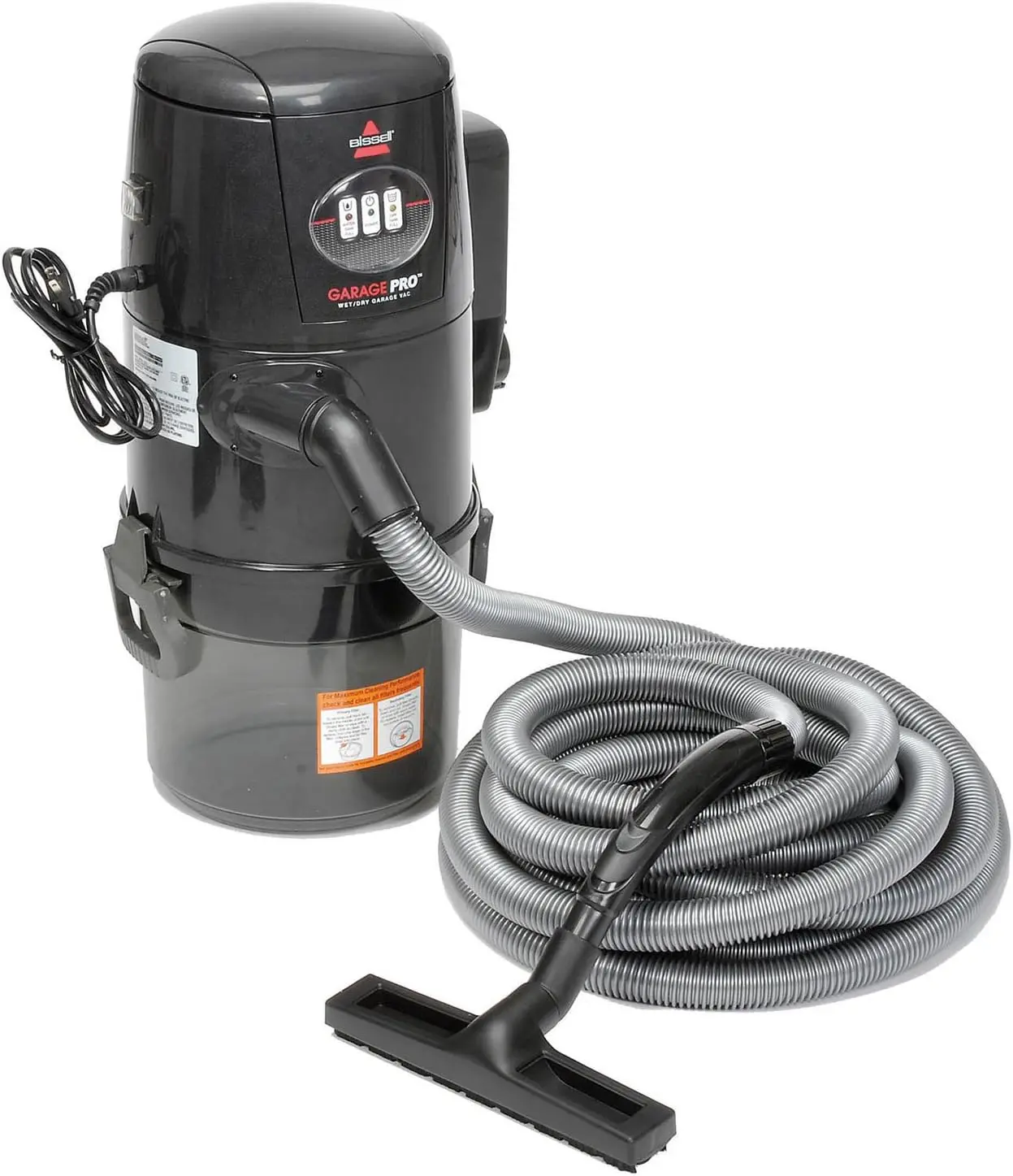 

Garage Pro Wall-Mounted Wet Dry Car Vacuum/Blower With Auto Tool Kit, 18P03 , Gray