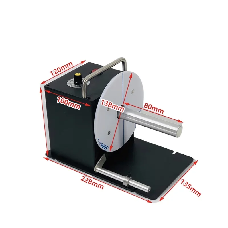 Label Rewinding Machine F202/ds802 Fully Automatic Self-Adhesive Tag Label Recycling Label Water-Washable Mark Rewinding Machine