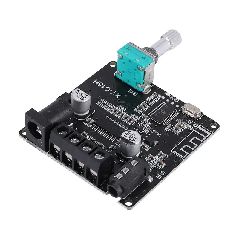 XY C15H MINI Bluetooth 5.0 Wireless Audio Digital Power Amplifier Stereo Board 20Wx2 Bluetooth Amplificador App Control Amplify