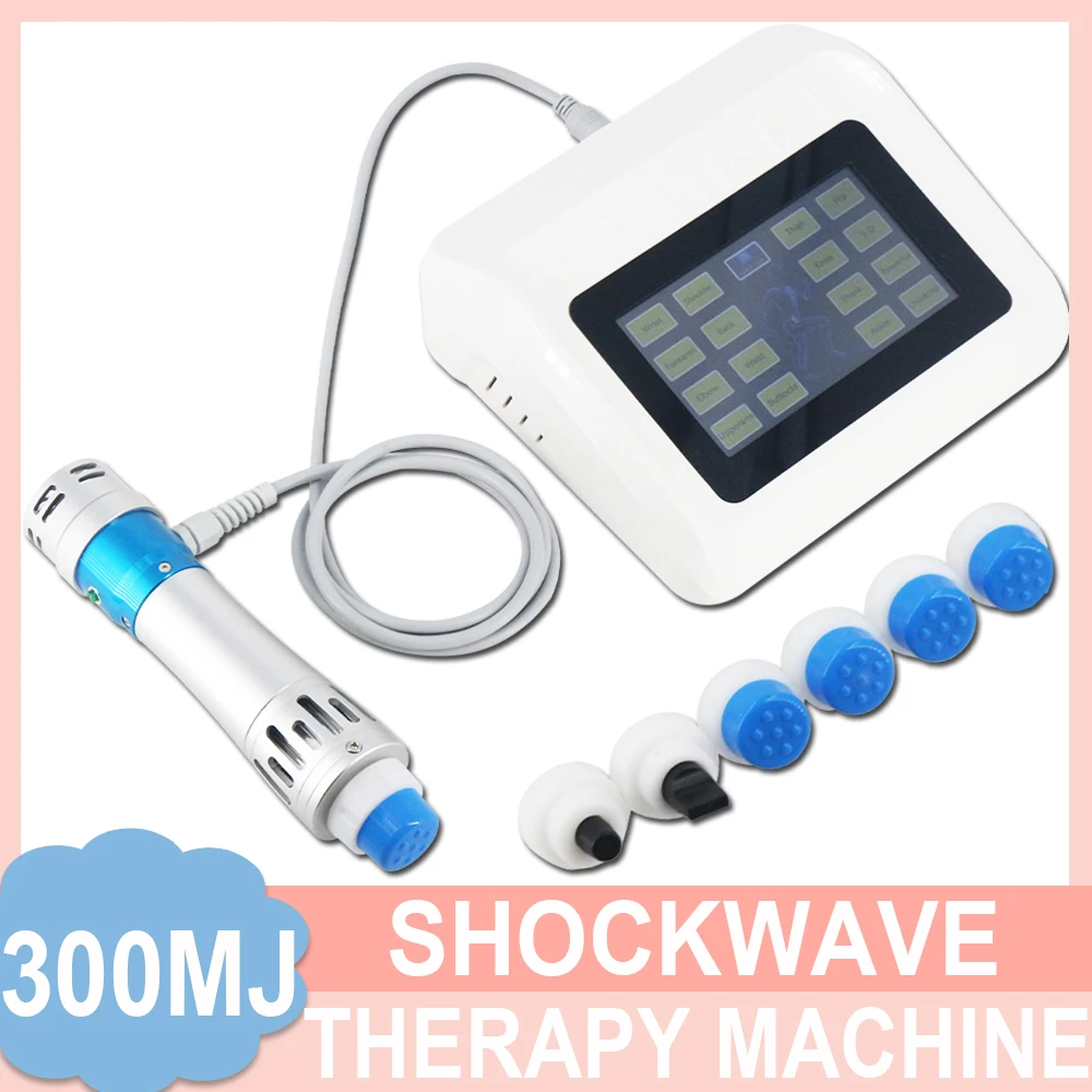 

Shockwave Therapy Machine For ED Treatment Effective Relieve Tennis Elbow Pain Body Massager Physiotherapy Shock Wave 300MJ