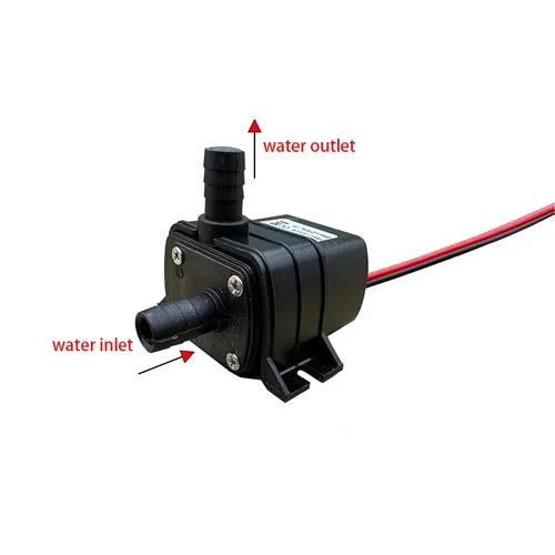 Imagen 2 del producto Bomba de tanque de peces silenciosa, Motor Solar sin escobillas para piscina, sumergible de circulación, 4,8 W, 5,8 W, 240L/H, cc 12V, 24V