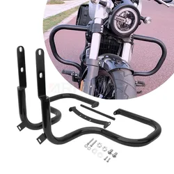 Motorcycle Accessories Front Engine Guard Black Highway Crash Bar Protection For Benda BD300 BD 300 BD300-15