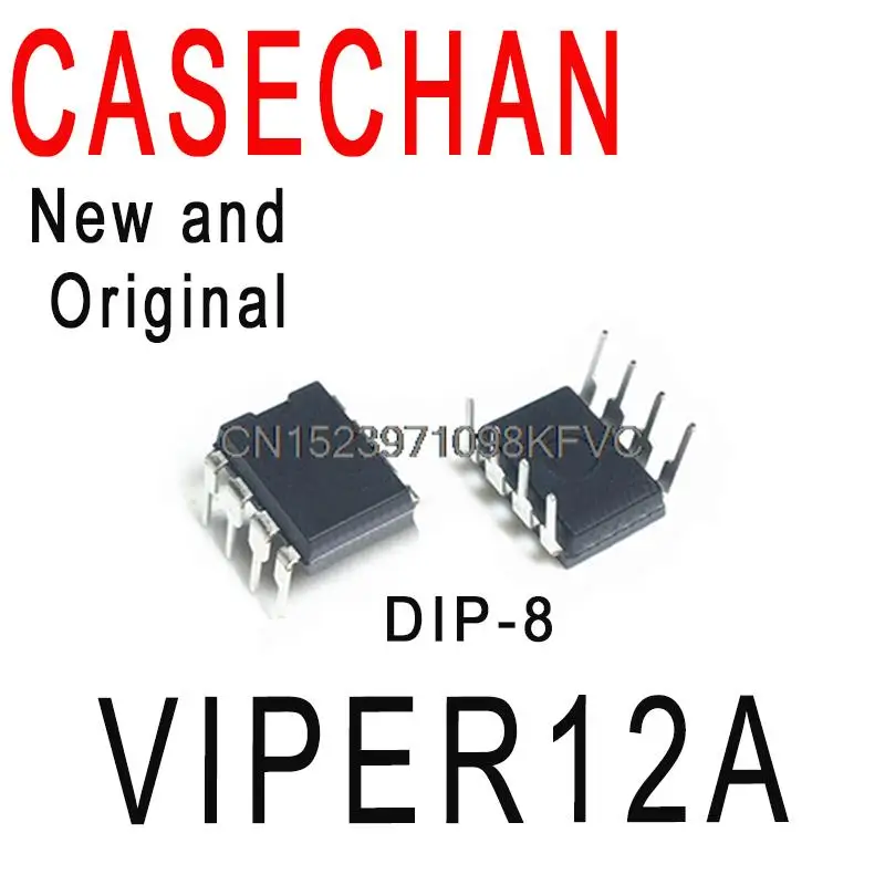 5PCS New and Original DIP-8 Power Module/Offline Switch In Stock IC VIPER12A