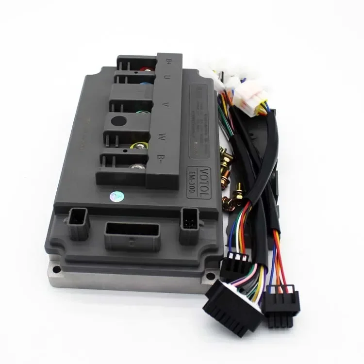 2026/VOTOL EM100 72V96V EM96350 brushless dc scooter sine silent motor controller FOC scooter parameters adjustable upgrade vers